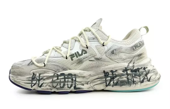Кроссовки женские Mars 1 Lifestyle С Низким верхом Серого цвета Fila, цвет Ivory