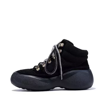 Кроссовки женские массивные высокие Bellalily, черный