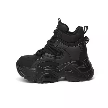 Кроссовки женские массивные высокие Daphne, бежевый