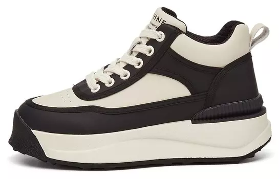 Кроссовки женские массивные высокие Daphne, бежевый