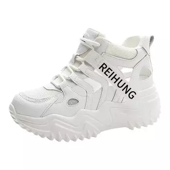 Кроссовки женские массивные высокие Reihung, черный