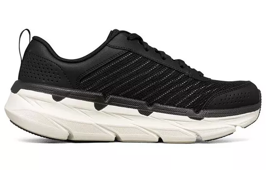 Кроссовки женские Max Cushioning с низким верхом, черные/белые Skechers