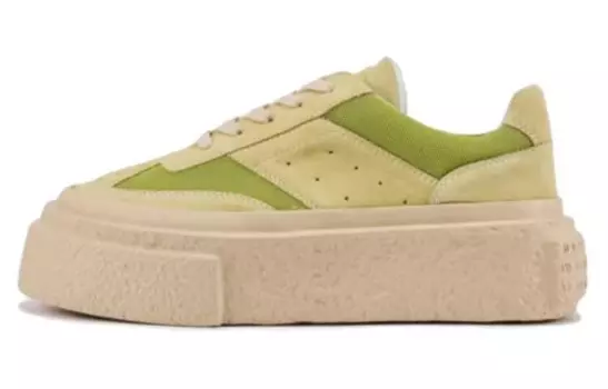 Кроссовки женские MM6 Maison Margiela Skateboarding, зеленый