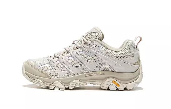 Кроссовки женские MOAB 3 Hiking с низким верхом, светло-бежевые Merrell