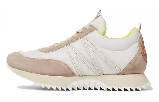 Кроссовки женские Moncler Pacey Trainer, белый / кремовый