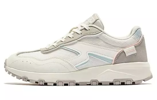 Кроссовки женские Monologue Lifestyle Shoes Womens Low-Top Белый/Синий/Розовый Qiaodan