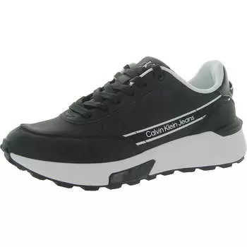 Кроссовки женские на шнуровке Khallie для бега и тренировок Calvin Klein Jeans, черный