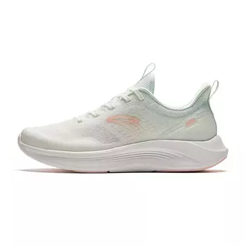 Кроссовки женские Nebula Running Shoes с низким верхом Papyrine/Bubble Green Anta