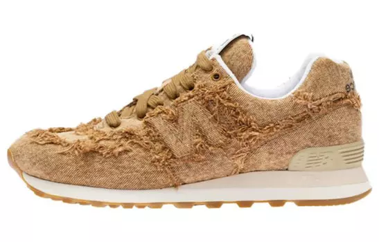 Кроссовки женские New Balance 574 Miu Miu, коричневый