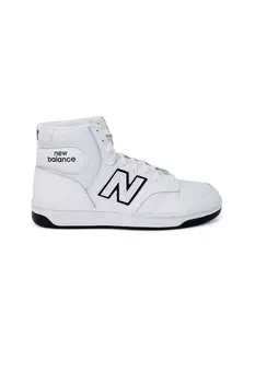 Кроссовки женские New Balance кожаные высокие, белый