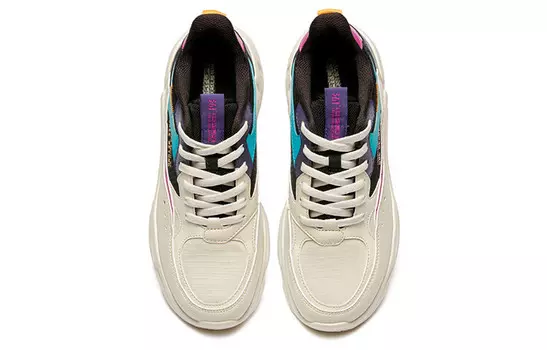 Кроссовки женские NFO Lifestyle Shoes Women's Low-Top Beige/Black 361°