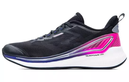 Кроссовки женские Night Shadows с низким верхом, черный/розовый 361°