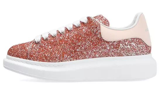 Кроссовки женские низкие Alexander Mcqueen, оранжевый