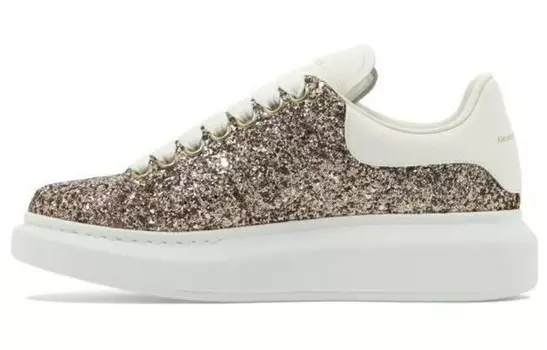 Кроссовки женские низкие Alexander Mcqueen, золотой