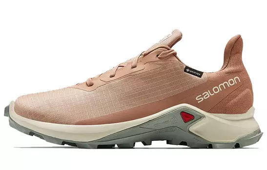 Кроссовки женские низкие бежевые Salomon