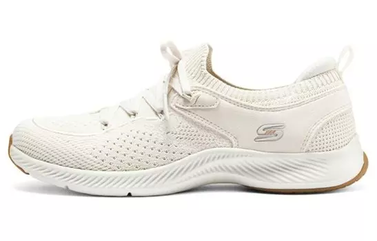 Кроссовки женские низкие бежевые Skechers