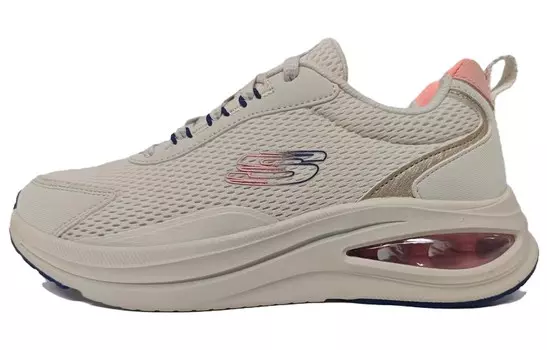 Кроссовки женские низкие бежевые Skechers
