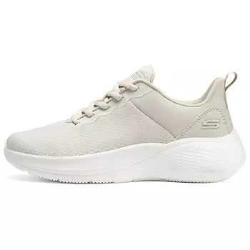 Кроссовки женские низкие бежевые Skechers