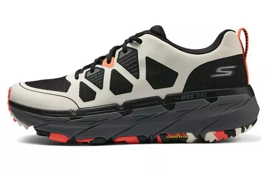 Кроссовки женские низкие черные/белые Skechers