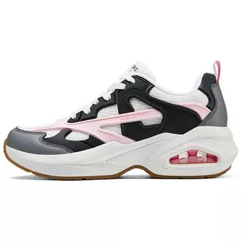 Кроссовки женские низкие Dark Obsidian/Fierce Pink/White Skechers