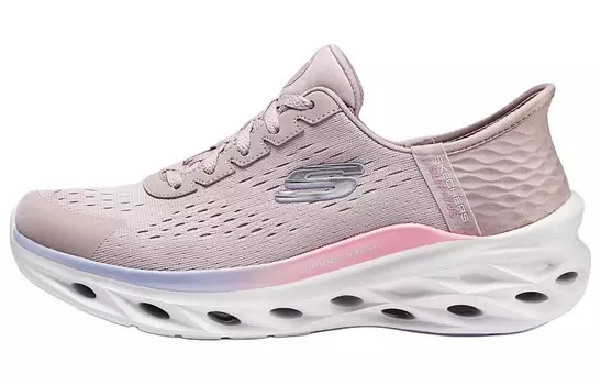 Кроссовки женские низкие фиолетовые Skechers