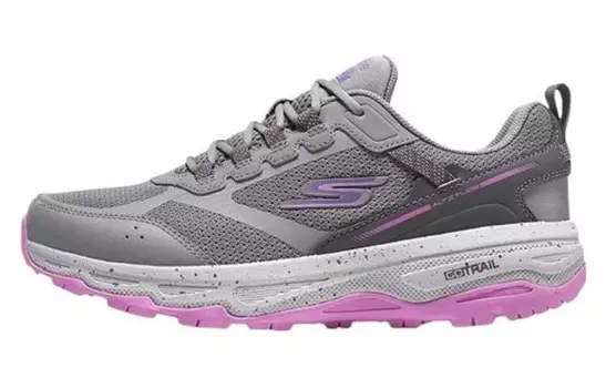 Кроссовки женские низкие фиолетовые Skechers