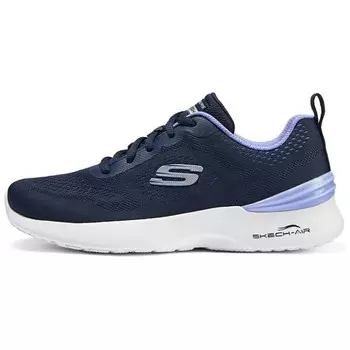 Кроссовки женские низкие фиолетовые Skechers