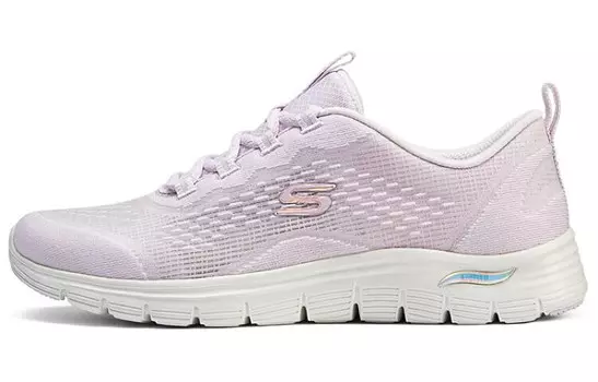 Кроссовки женские низкие фиолетовые Skechers