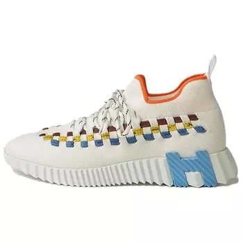 Кроссовки женские низкие Herms, белый