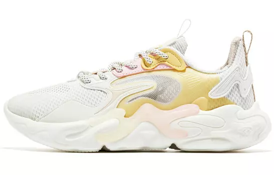 Кроссовки женские низкие Ivory/Tender Goose Yellow Erke