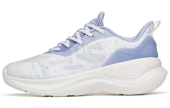 Кроссовки женские низкие Ivory White/Iwow Purple Anta
