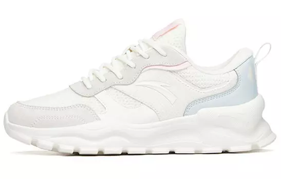 Кроссовки женские низкие Ivory White/Phantom Blue Anta