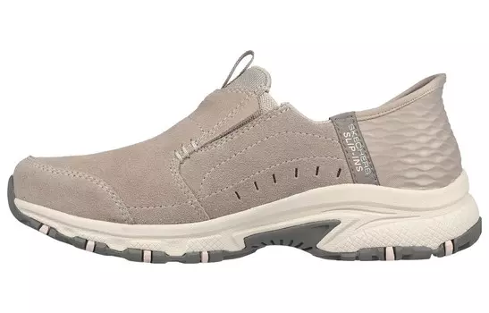 Кроссовки женские низкие коричневые Skechers