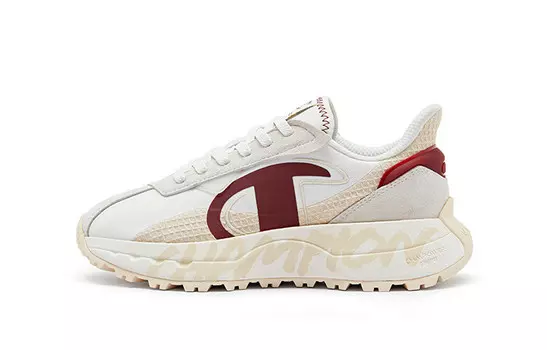 Кроссовки женские низкие красные Champion