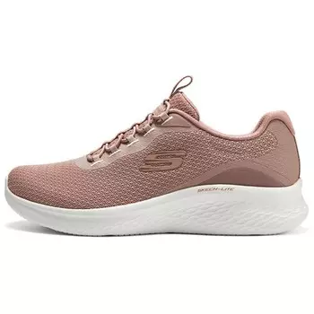 Кроссовки женские низкие красные Skechers