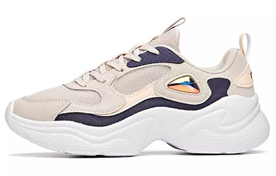 Кроссовки женские низкие Lotus Grey/Spectral Violet/Fluorescent Highlight Anta