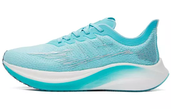 Кроссовки женские низкие мятно-синие/белые Erke