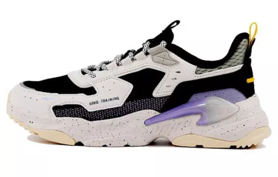 Кроссовки женские низкие Oak Bud белый/ивово-фиолетовый Erke