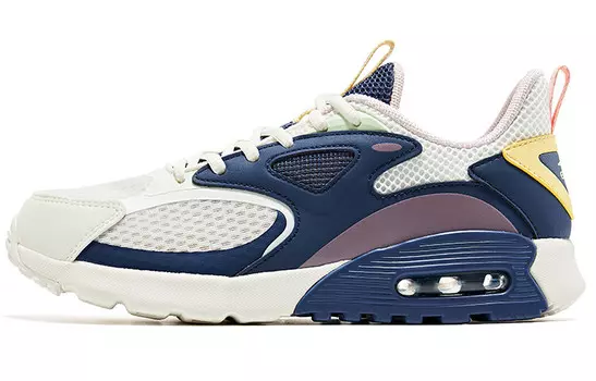 Кроссовки женские низкие Oak Bud белый/серый чернильно-синий Erke