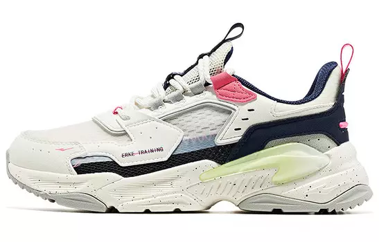 Кроссовки женские низкие Oak Bud белый/темно-синий Erke