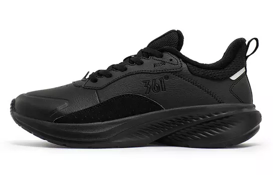 Кроссовки женские низкие Obsidian Black 361°