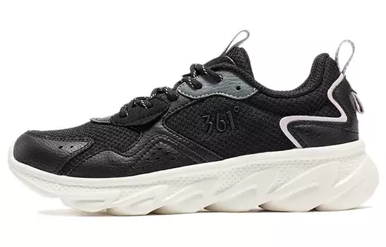 Кроссовки женские низкие Obsidian Black/Light Pulp Purple 361°