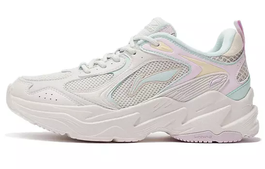 Кроссовки женские низкие Pearl White / Ice Pink / Water Wave Green Lining
