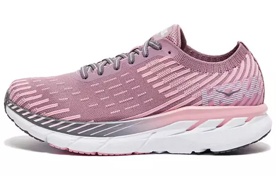 Кроссовки женские низкие розовые/белые/черные Hoka One One