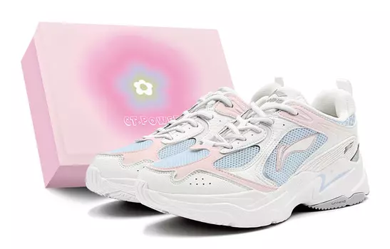 Кроссовки женские низкие розовые Lining