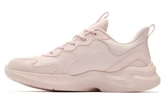 Кроссовки женские низкие розовые Qiaodan