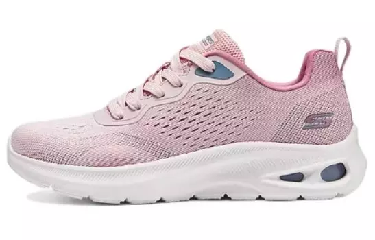Кроссовки женские низкие розовые Skechers