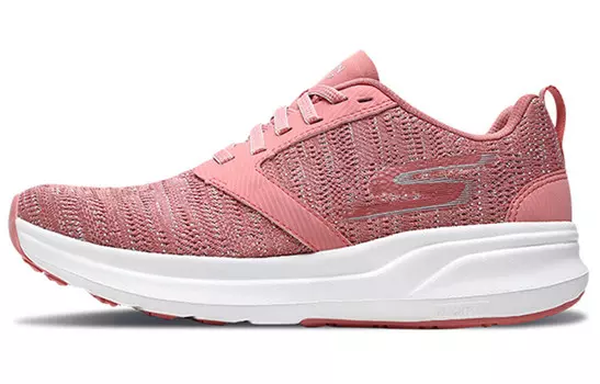 Кроссовки женские низкие розовые Skechers
