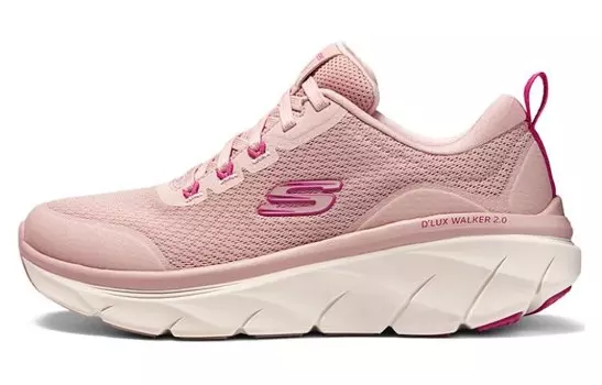 Кроссовки женские низкие розовые Skechers