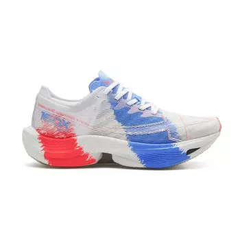 Кроссовки женские низкие Sea Sky Blue / New White / Laser Red Xtep